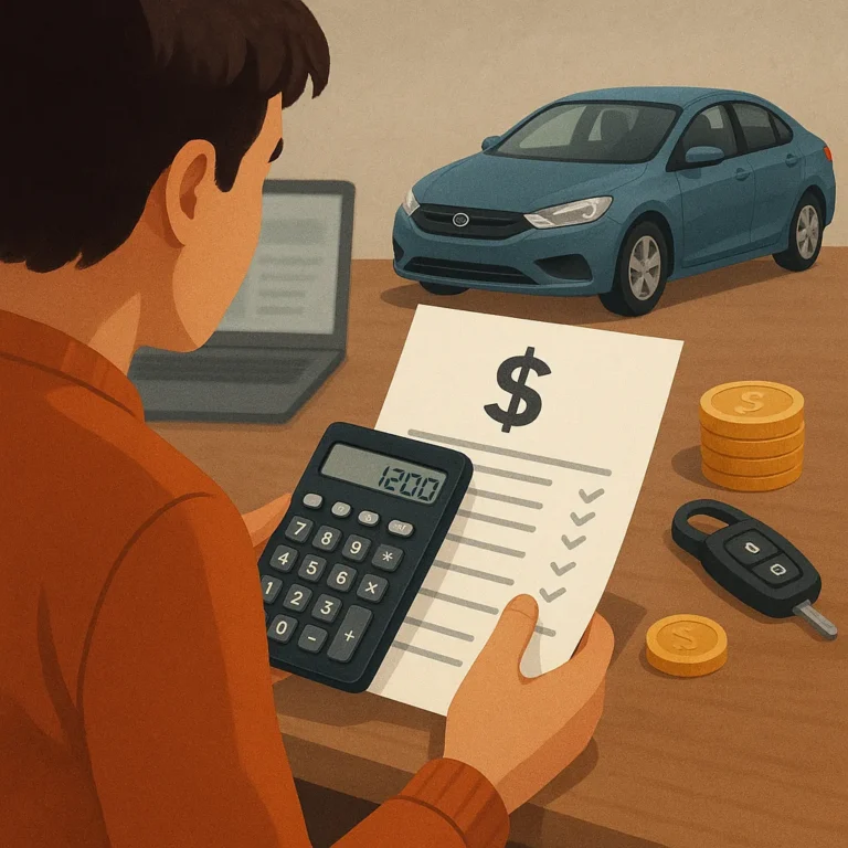 Gastos que debes considerar además de la mensualidad del auto